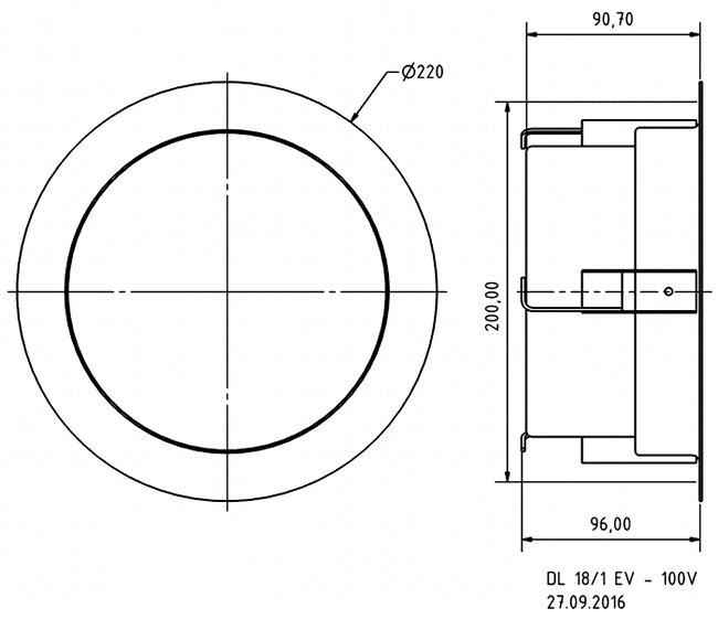 Loudspeaker Driver Dimensions and Measurements - all dimensions in mm (approx.)