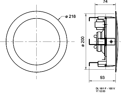 Loudspeaker Driver Dimensions and Measurements - all dimensions in mm (approx.)