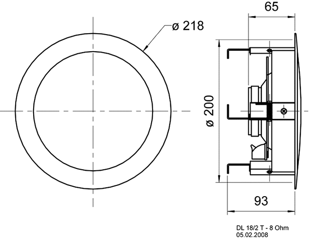 Loudspeaker Driver Dimensions and Measurements - all dimensions in mm (approx.)