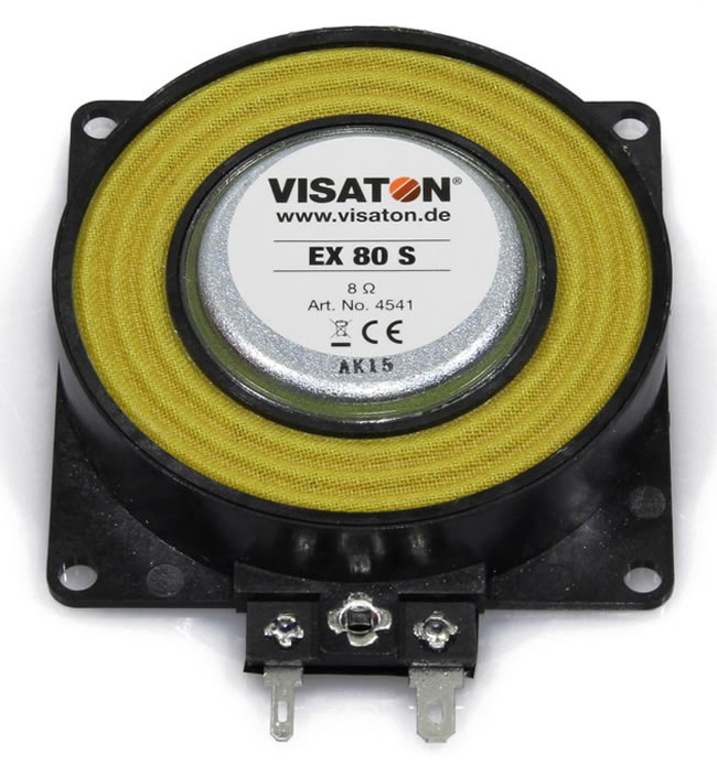 Visaton EX80S - 8 Ohm Panel Exciter.