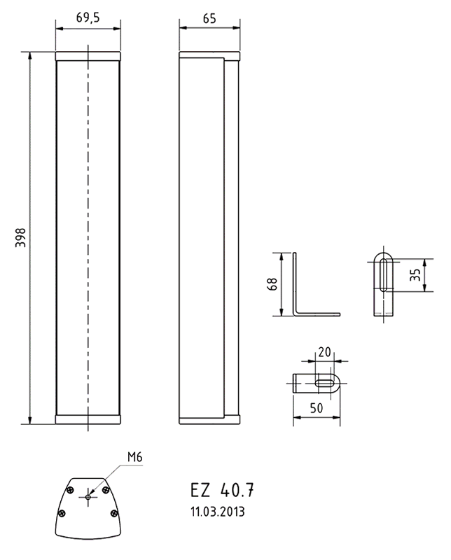 Loudspeaker Driver Dimensions and Measurements - all dimensions in mm (approx.)