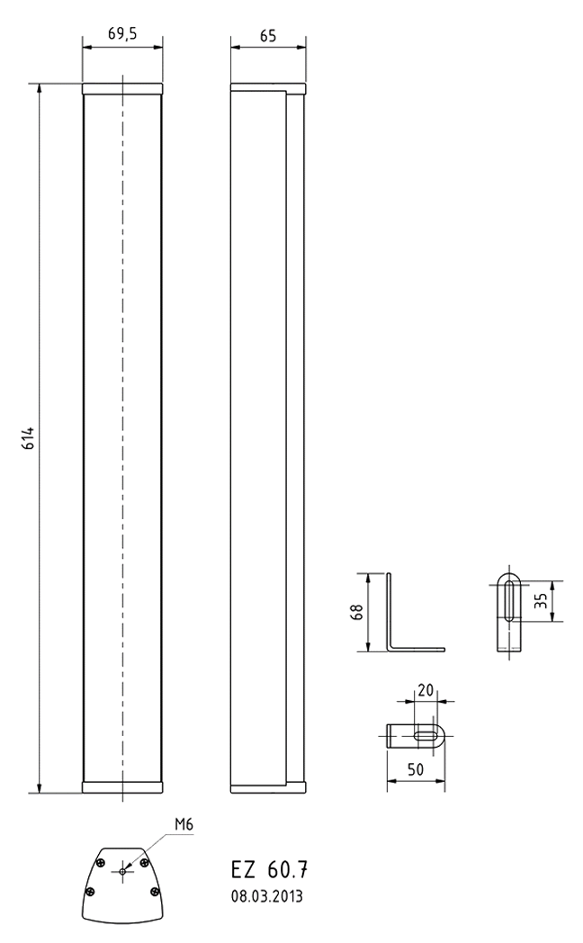 Loudspeaker Driver Dimensions and Measurements - all dimensions in mm (approx.)