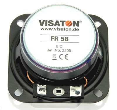 FR58 - 8 Ohm Fullrange Speaker