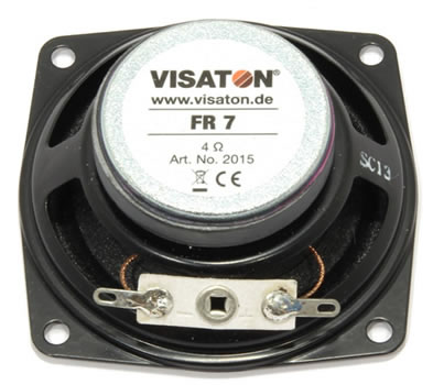 Visaton FR7 4 Ohm Full Range.