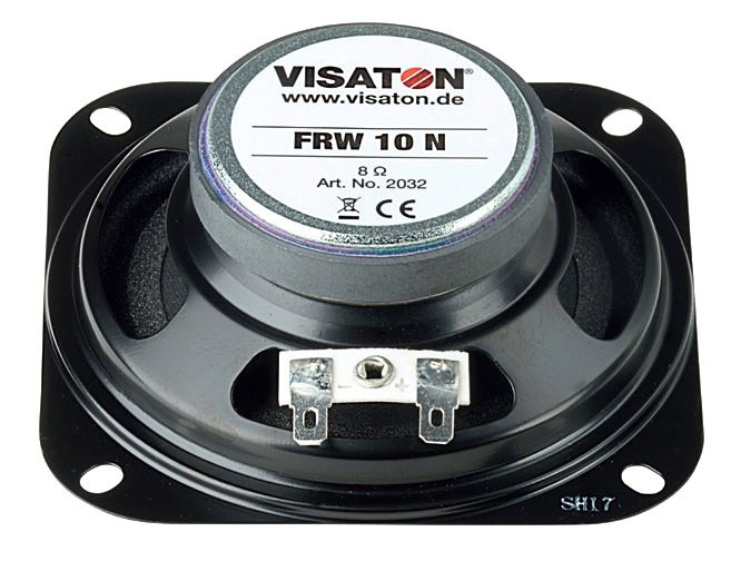 Visaton FR10 N - 8 Ohm fullrange speaker rear view