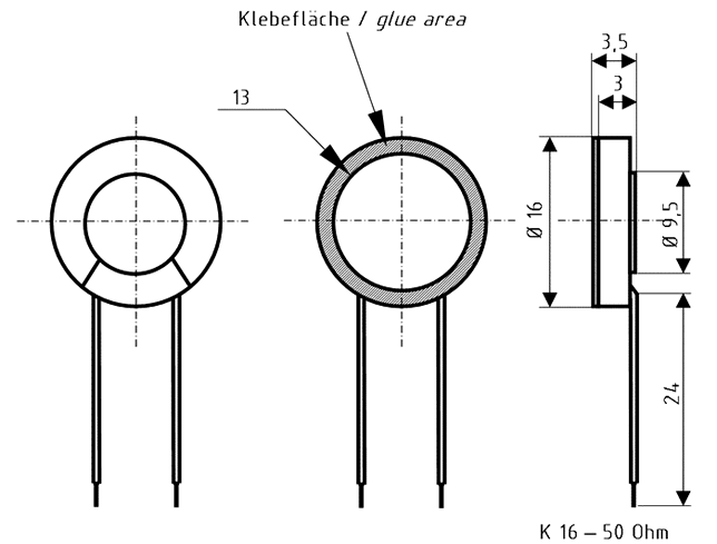 Loudspeaker Driver Dimensions and Measurements - all dimensions in mm (approx.)