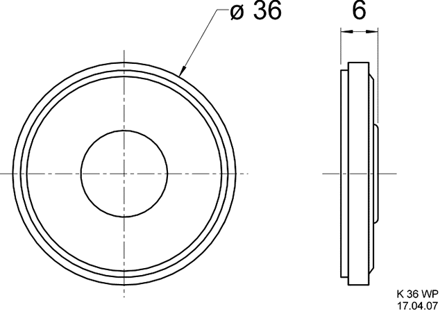 Loudspeaker Driver Dimensions and Measurements - all dimensions in mm (approx.)