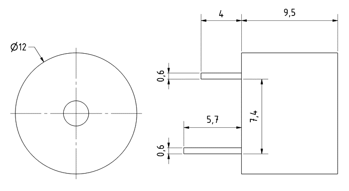 Loudspeaker Driver Dimensions and Measurements - all dimensions in mm (approx.)