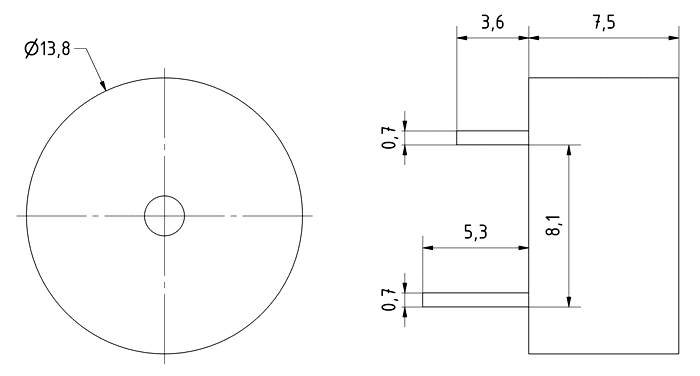 Loudspeaker Driver Dimensions and Measurements - all dimensions in mm (approx.)