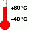 Temperature Range -40 - 80 degrees celcius