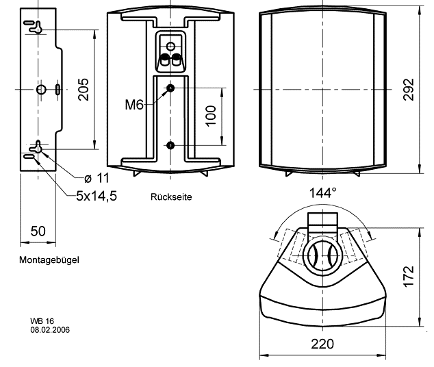 Loudspeaker Driver Dimensions and Measurements - all dimensions in mm (approx.)