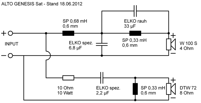 Speaker Kit Crossover Circuit 