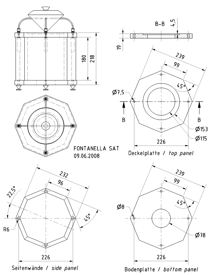 Fontanellla Sat Speaker Kit Visaton