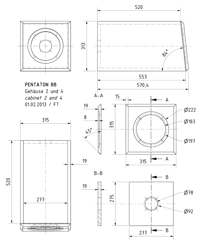 Pentaton BB Speaker Kit