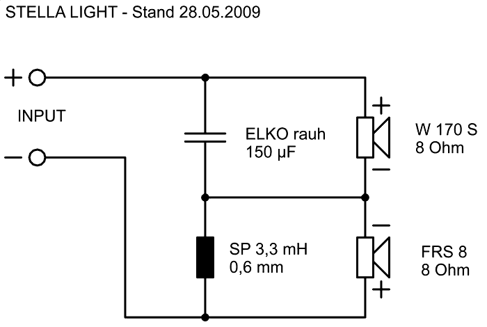 Speaker Kit Crossover Circuit