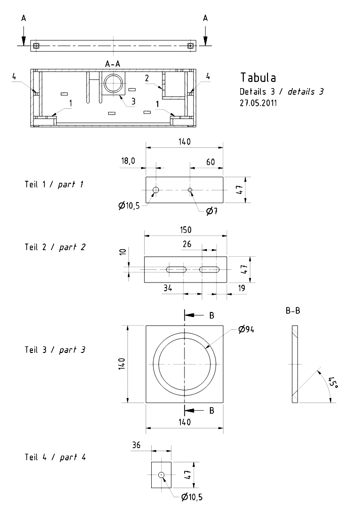 Tabula Speaker Kit Visaton Sketch 2.