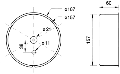 Dimensions and Measurements - all dimensions in mm (approx.)