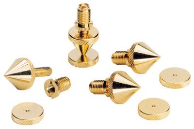 Visaton Gold Coloured Speaker Spikes