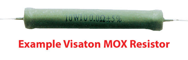 Example Visaton MOX Resistor