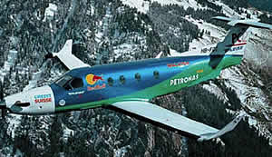 Pilatus aircraft also utilise Visaton aircraft speakers.