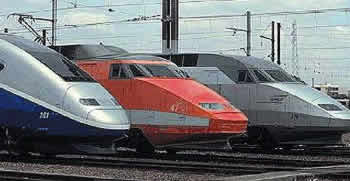 French TGV (and German ICE) trains are fitted with Visaton.